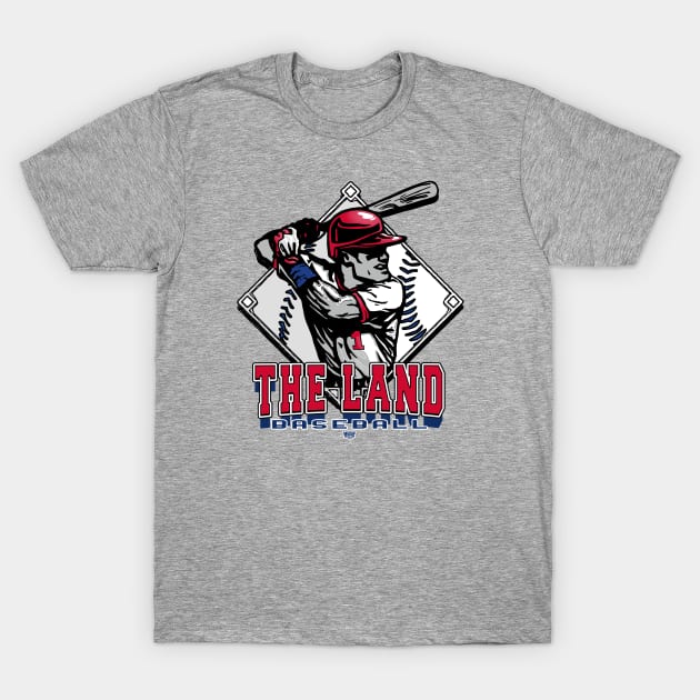 The Land Forever Diamond Baseball T-Shirt by MudgeSportswear